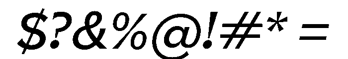 NNPivotGroteskSTD RegularItalic Font OTHER CHARS