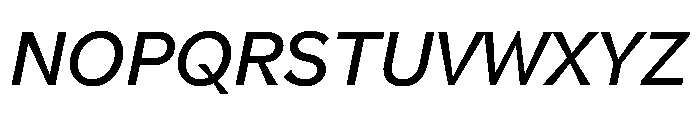 NNPivotGroteskSTD RegularItalic Font UPPERCASE