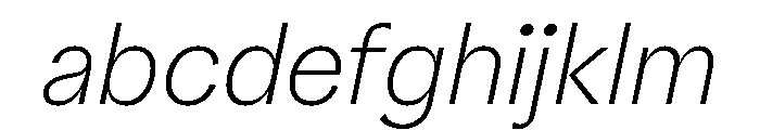 NNPivotGroteskSTD ThinItalic FONT