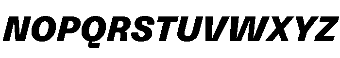 NNSwintonSTD BoldItalic Font UPPERCASE