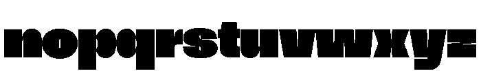 NNSwintonSTD ExtraBlack Font LOWERCASE