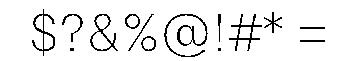 NNSwintonSTD ExtraLight Font OTHER CHARS