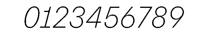 NNSwintonSTD ExtraLightItalic Font OTHER CHARS