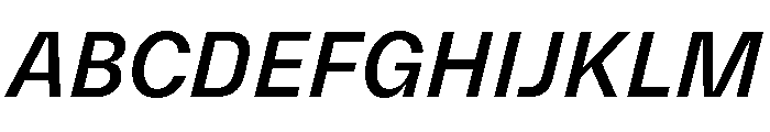 NNSwintonSTD MediumItalic Font UPPERCASE