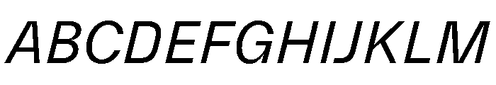 NNSwintonSTD RegularItalic Font UPPERCASE