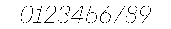 NNSwintonSTD ThinItalic Font OTHER CHARS