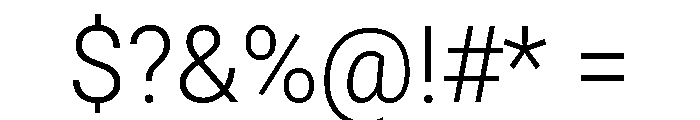Normalidad Variable Light Font OTHER CHARS