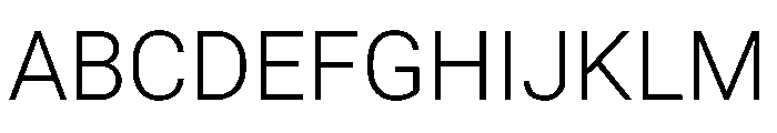 Normalidad Variable Light Font UPPERCASE