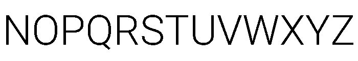 Normalidad Variable Light Font UPPERCASE