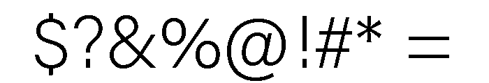 Normalidad Variable Regular Font OTHER CHARS