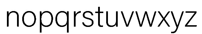Normalidad Variable Regular Font LOWERCASE