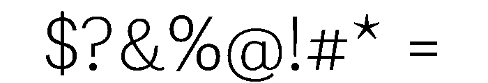 Normalidad Variable Thin Font OTHER CHARS