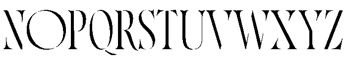 Norman Variable Extra Bold Font UPPERCASE