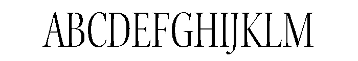 Norman Variable Light Font UPPERCASE