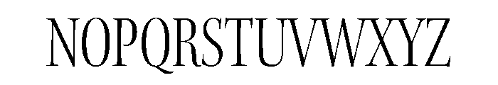 Norman Variable Light Font UPPERCASE