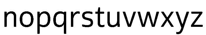 Noto Music Semibold Font LOWERCASE