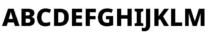 Noto Sans Lao Looped Extra Bold Font UPPERCASE