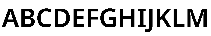 Noto Sans Lao Looped Semibold Font UPPERCASE