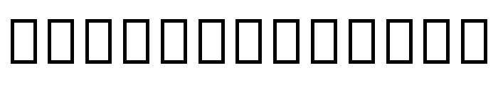 Noto Sans Symbols 2 Regular Font LOWERCASE