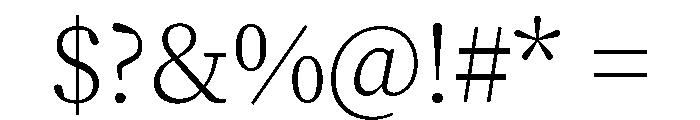 Noto Serif JP ExtraLight Font OTHER CHARS