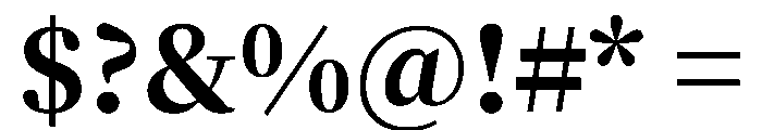 Noto Serif SC Black Font OTHER CHARS