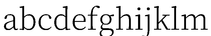 Noto Serif SC ExtraLight FONT