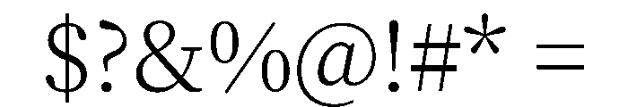 Noto Serif SC Light Font OTHER CHARS