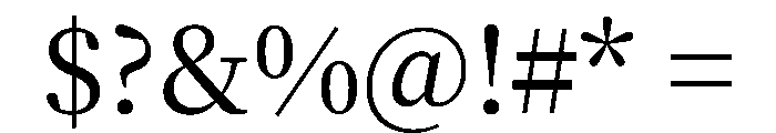 Noto Serif SC Medium Font OTHER CHARS