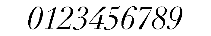 Novantique Script Italic Font OTHER CHARS