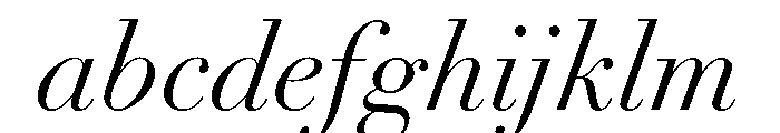 Novantique Script Italic FONT