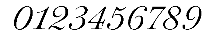 Novantique Script Light Italic Font OTHER CHARS