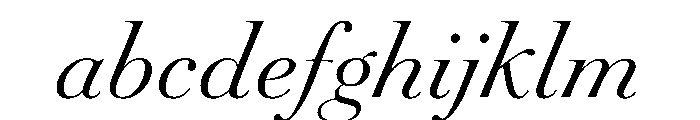 Novantique Script Light Italic FONT