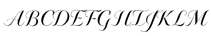 Novantique Script Light Font UPPERCASE
