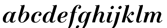 Novantique Serif Bold Italic FONT