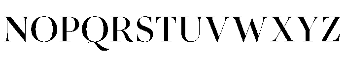 Novantique Serif Display Regular Swashes Font LOWERCASE