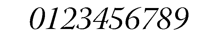 Novantique Serif Italic Font OTHER CHARS