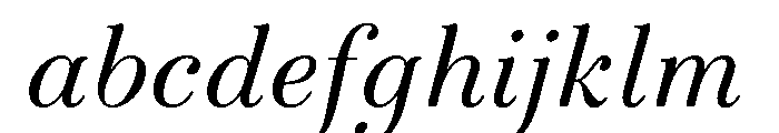 Novantique Serif Light Italic FONT