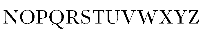 Novantique Serif Light Font UPPERCASE