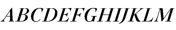 Novantique Serif Regular Italic Font UPPERCASE