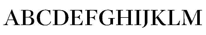 Novantique Serif Regular Font UPPERCASE