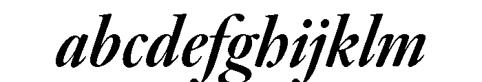 Novantique Serif Semibold Italic FONT