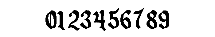 NOCTYRE Font OTHER CHARS