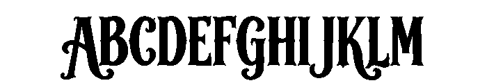 NOIRVEXA Font UPPERCASE