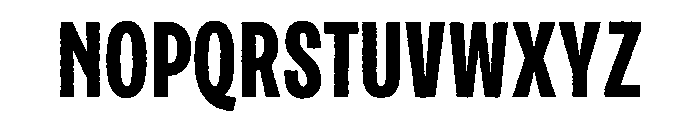 NOISEYOUTH DISTRESSED Font LOWERCASE