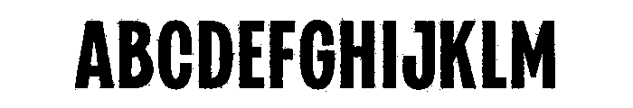 NOISEYOUTH GRUNGE Font UPPERCASE