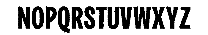 NOISEYOUTH GRUNGE Font UPPERCASE