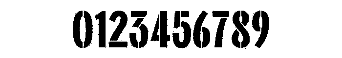 NOISEYOUTH STENCIL Font OTHER CHARS