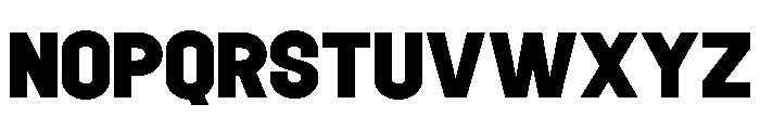 NOISTER-Regular Font UPPERCASE