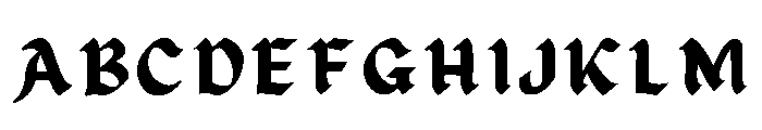 NORKER Font UPPERCASE