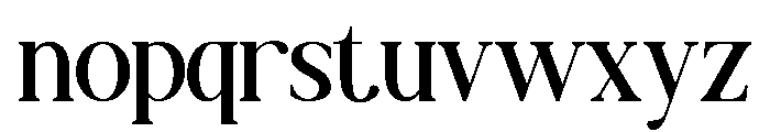 NOT REALITY Regular Font LOWERCASE